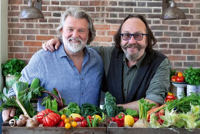 TV chef Dave Myers has revealed he has cancer and is undergoing chemotherapy. Picture right-to-left Si King and Dave Myers.