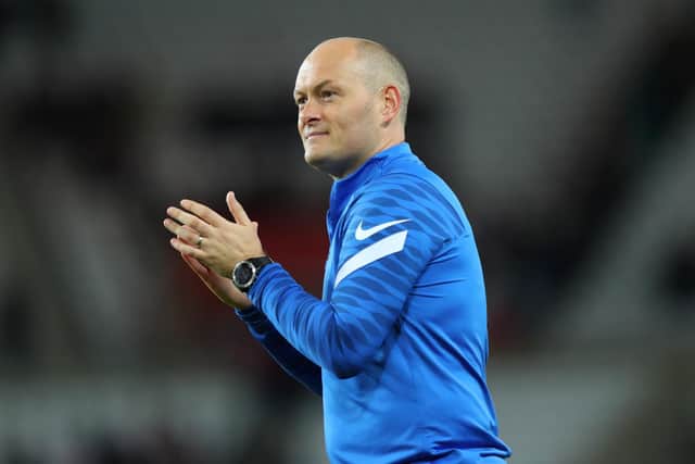 ALEX NEIL: The Sunderland boss watched his side beat Sheffield Wednesday 1-0 on Friday night. Picture: Getty Images.