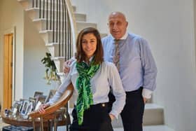 William Woods and his daughter Sarah are both renowned interior designers
