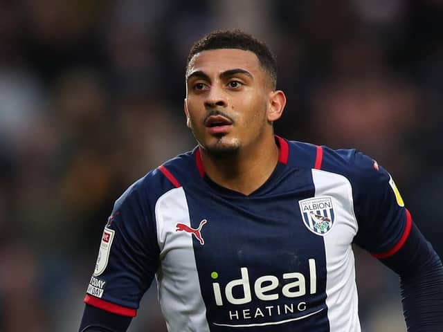 DOUBLE: Karlan Grant scored twice for West Brom as the Baggies beat Barnsley 4-0. Picture: PA Wire.