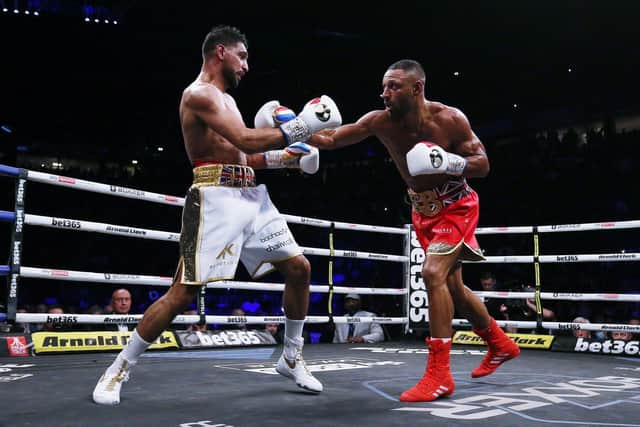 GRUDGE MATCH: Amir Khan and Kell Brook finally settled their feud inside the ring earlier this year.