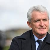 ENDING ON A HIGH: Mark Hughes watched his Bradford City side see out the season with a 2-0 win over Carlisle United. Picture: PA Wire.