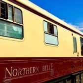 The Northern Belle can be seen in Yorkshire this week