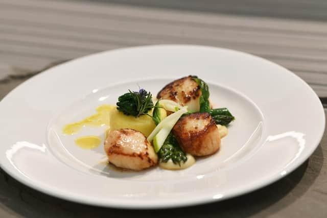 lime and ginger scallops