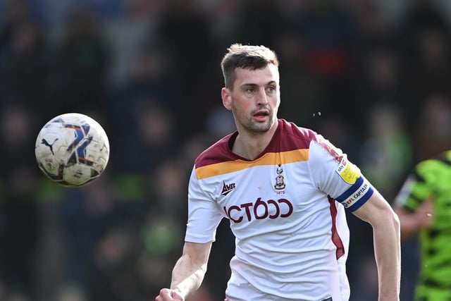 The central defender missed just one league game for Bradford in the 2021-22 campaign. He also claimed three goals.