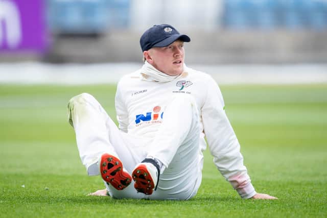 WAITING GAME: Yorkshire's Dom Bess is prepared to put in the time out in the middle in order to earn his England Test recall. Picture by Allan McKenzie/SWpix.com