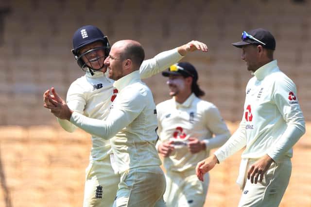 Jack Leach is currently ahead in the pecking order of spinners for England Picture: Pankaj Nangia/ Sportzpics for BCCI