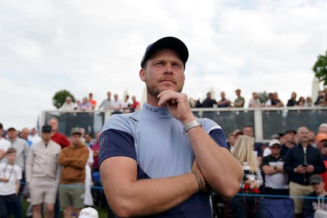 Danny Willett during day four of Betfred British Masters at The Belfry, Sutton Coldfield. (Picture: PA)