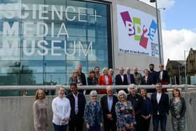 The 10-person panel of judges for the 2025 UK City of Culture, which is led by Sir Phil Redmond, took a guided tour of Bradford today