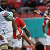 US lock Nick Civetta: Former Doncaster Knights player eyeing World Cup with United States. (Picture: FILIPPO MONTEFORTE/AFP via Getty Images)