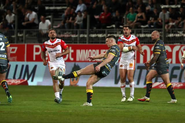 Jake Trueman and his Castleford team-mates fell flat in Perpignan last time out. (Picture: SWPix.com)