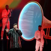 Yorkshire's James Newman during the 65th Eurovision Song Contest grand final held in Rotterdam last year. (Photo by Dean Mouhtaropoulos/Getty Images)