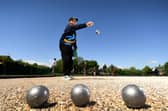 Molescroft Beverley Petanque Club. Suham Sidani is pictured playing Petanque. Image: Simon Hulme.