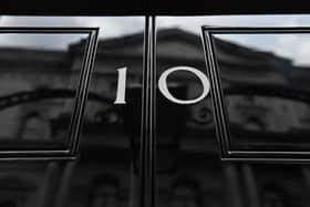 File photo dated 29/10/2019 of the front door of number 10 Downing Street in London.