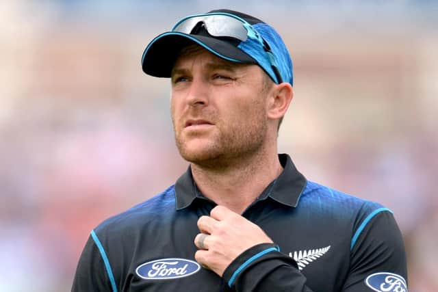 Former New Zealand captain Brendon McCullum has emerged as a leading contender to become England’s new Test coach, according to reports. Picture: Anthony Devlin/PA Wire.