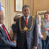 Dr Amal Paul says he was delighted to attend the Civic reception and accept a certificate of recognition from the Lord Mayor of Leeds, Coun Asghar Khan.