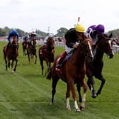 Legend: Frankie Dettori and Stradivarius win their second Yorkshire Cup at York in 2019. Picture: Richard Sellers/PA Wire