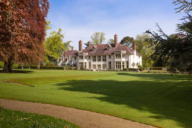 The splendid Edwardian house was built by Lord Rothschild as a wedding gift for his daughter.