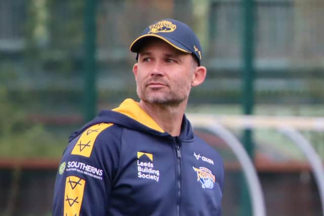 Rohan Smith will take charge of his first game as Leeds head coach on Sunday. (Picture: SWPix.com)