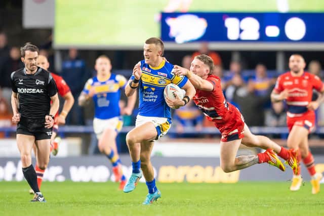 Leeds overpowered Hull KR last time out. (Picture: SWPix.com)
