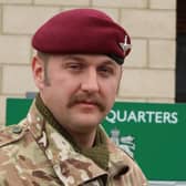 Corporal Daniel Hoyland has recieved received a Queen’s Commendation for Valuable Service