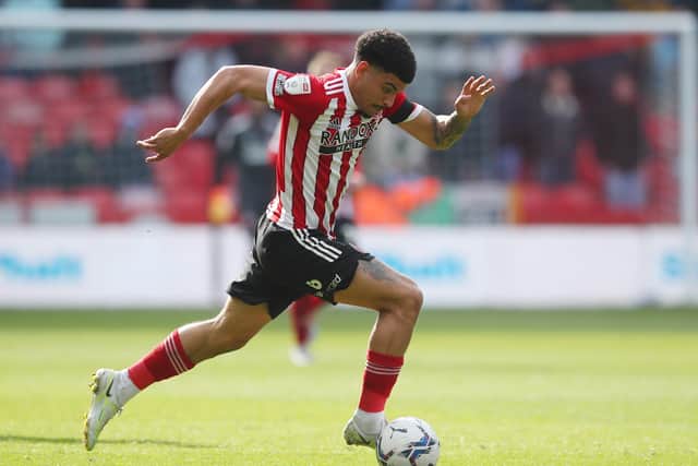 Morgan Gibbs-White of Sheffield United was the club's player of the year. Can he now shoot them into the Premier League? (Picture: Simon Bellis / Sportimage)