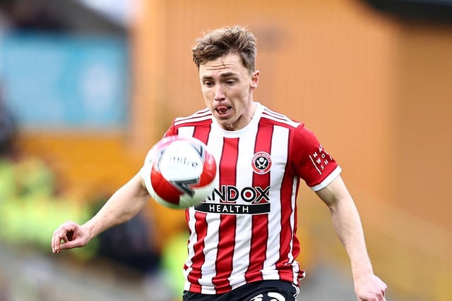 The wideman has three goals and three assists in 34 league appearances this term. He has been a reliable outlet down the right for the Blades.