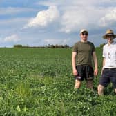 Alex and Rob have converted the family’s West Yorkshire arable farm to organic