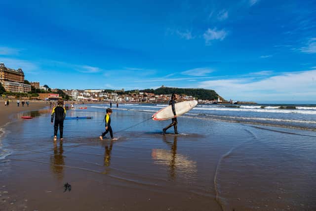 Both of Scarborough's beaches have been given awards