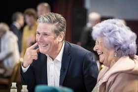 Keir Starmer was in Wakefield recently ahead of the local elections.