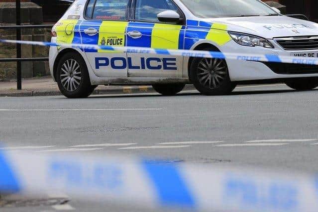 A huge cordon was put in place in Welshpool Close in Bransholme, Hull.