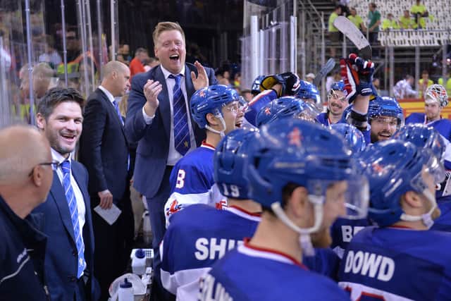 PRIDE AND PASSION: GB head coach, Pete Russell Picture: Dean Woolley/IHUK.