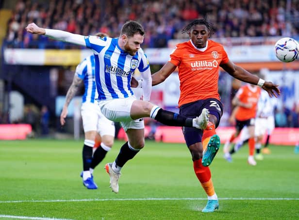 INJURY: Huddersfield Town wing-back Ollie Turton
