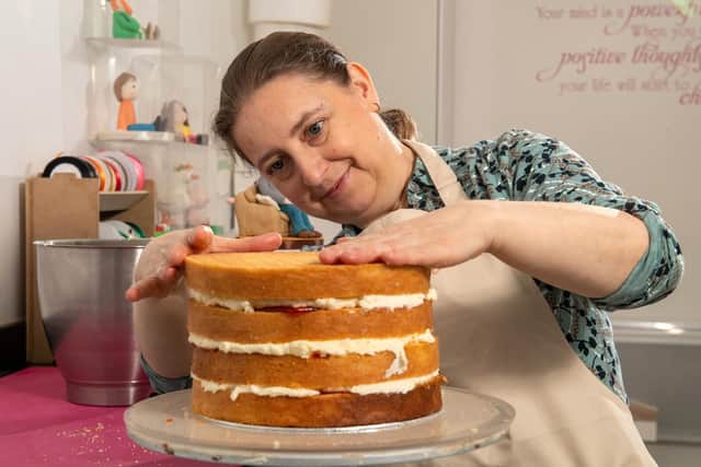 Julie launched her cake making business a few years ago
