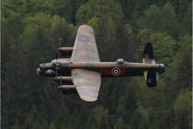 The Lancaster Bomber visited West Yorkshire on Saturday afternoon
