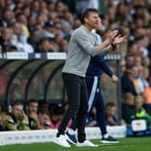 BELIEF: Leeds United coach Jesse Marsch tried to exude positivity right to the end of his side's 1-1 draw with Brighton and Hove Albion