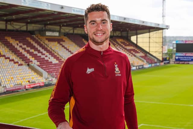 NEW RECRUIT: Southampton goalkeeper Harry Lewis has joined Bradford City. Picture: Bradford City AFC.