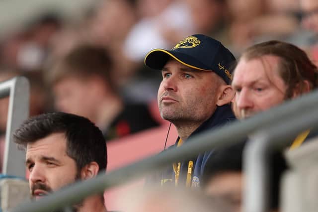 Rohan Smith watches on at Salford. (Picture: SWPix.com)