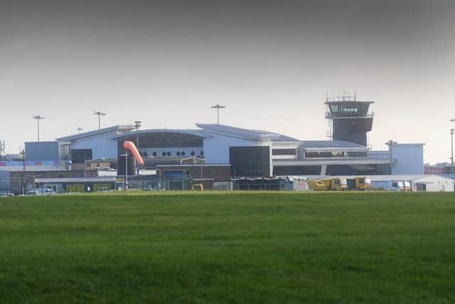 Leeds Bradford Airport. Picture: Simon Hulme.