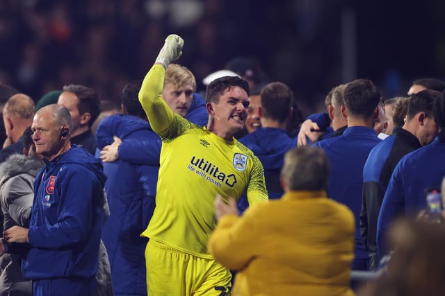 Lee Nicholls is a picture of joy after keeping a clean sheet. Has he got another one in store at Wembley?
