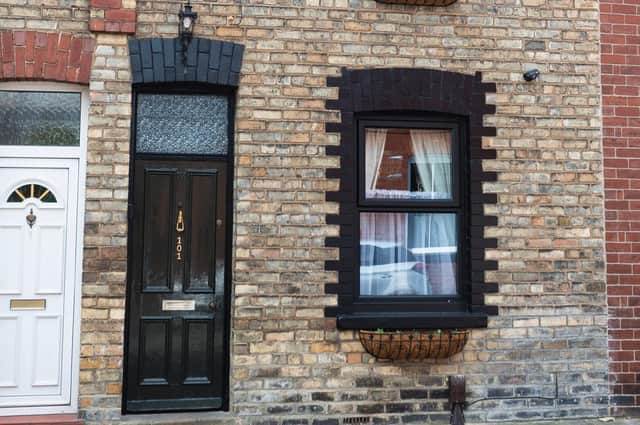 It just looked like a normal terraced house in York from the outside...