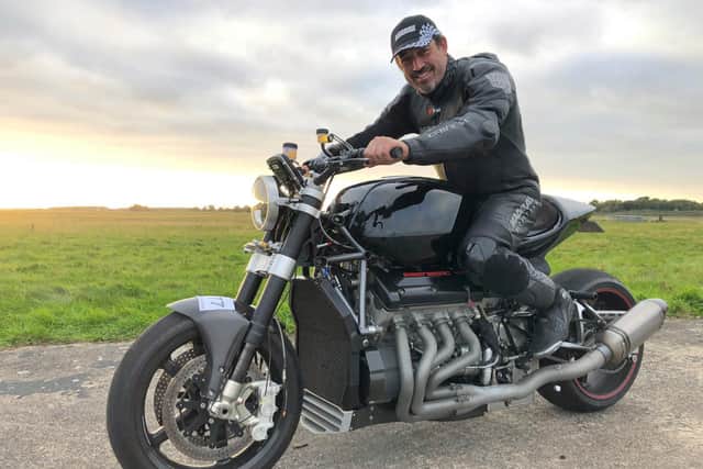 Maximuscle founder and motorbike racer Zef Eisenberg died at Elvington airfield in 2020.