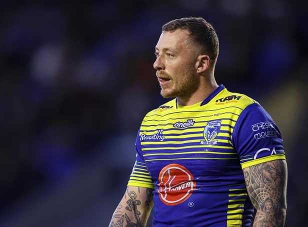 Josh Charnley has spent four years with Warrington. (Picture: SWPix.com)