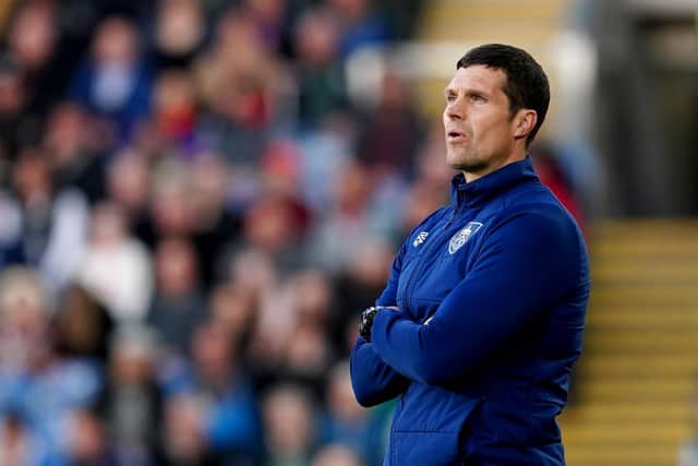 MIKE JACKSON: Is confident his side's previous experience of relegation battles will prove helpful in their final two games. Picture: PA Wire.