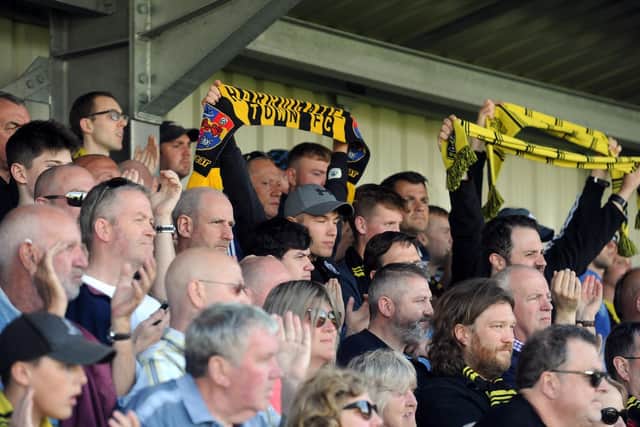 IMPROVEMENTS: Harrogate Town are looking to improve facilities for Wetherby Road fans