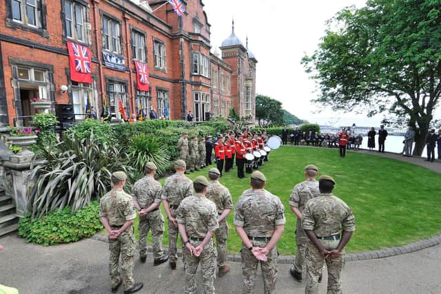 Armed Forces Flag day in Scarborough, 2015. Picture: Richard Ponter.