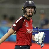 England's Nat Sciver will be back in action for Northern Diamonds on Saturday. (AP Photo/Rick Rycroft)