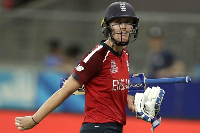England's Nat Sciver will be back in action for Northern Diamonds on Saturday. (AP Photo/Rick Rycroft)