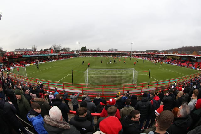 Average away attendance for 2021-22 League One season: 222. Down from an average of 248 in 2019-20 season.