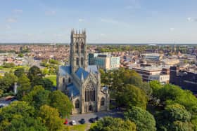 St George's Minster and central Doncaster. Picture: Adobe Stock.